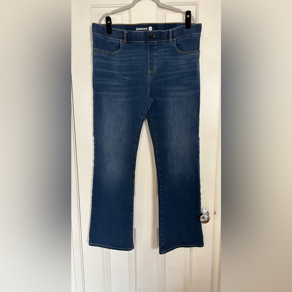 Betabrand elastic waist pull on bootcut jean size XL - Picture 2 of 4